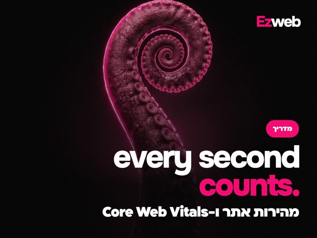 מהירות אתר ו-Core Web Vitals